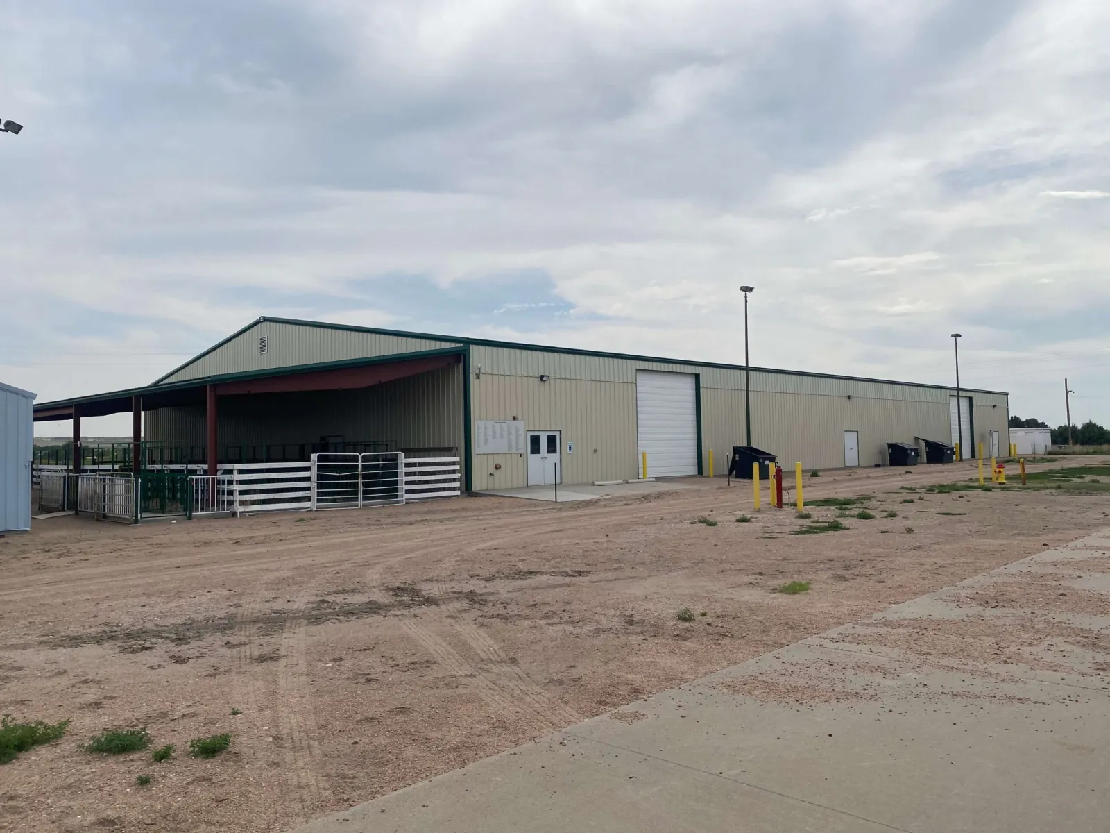 Cheyenne County Pavilion construction project in Sidney, Nebraska
